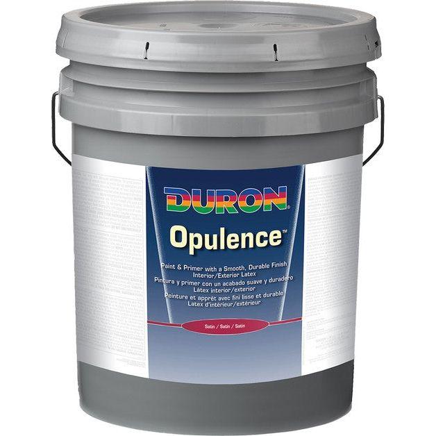 Sherwin-Williams DU20W2051-20 5 Gallons Satin White Base Duron Opulence™ Interior-Exterior Latex Paint