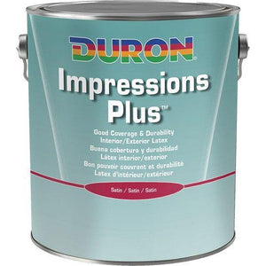 Sherwin-Williams DU20T1054-16 1 Gallon Satin Neutral Base Duron Impressions Plus™ Interior-Exterior Latex Paint