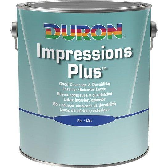 Sherwin-Williams DU30T1054-16 1 Gallon Flat Neutral Base Duron Impressions Plus™ Interior-Exterior Latex Paint