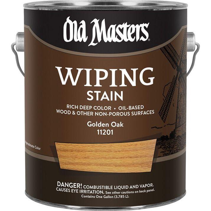 Old Masters 11201 1 Gallon Golden Oak Wiping Stain