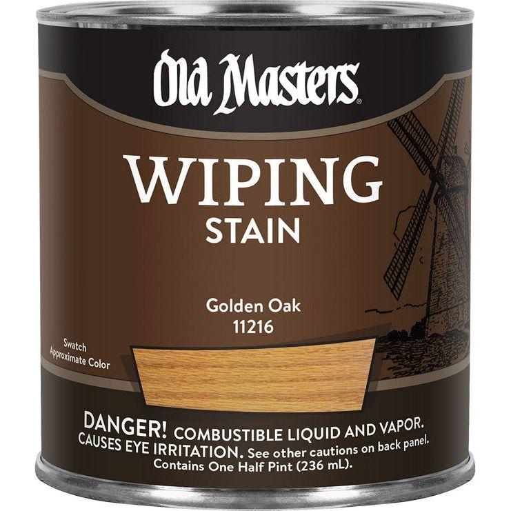 Old Masters 11216 1 Half Pint Golden Oak Wiping Stain