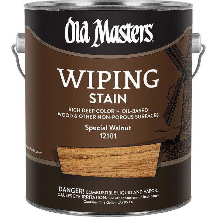Old Masters 12101 1 Gallon Special Walnut Wiping Stain