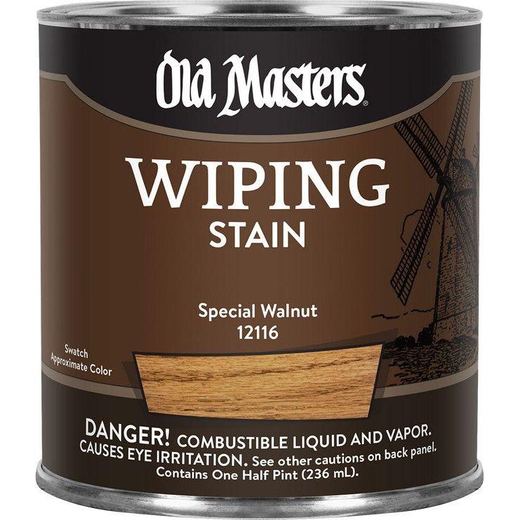 Old Masters 12116 1 Half Pint Special Walnut Wiping Stain