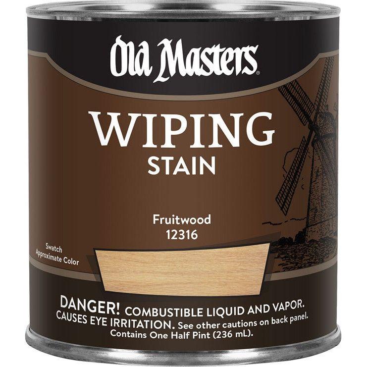 Old Masters 12316 1 Half Pint Fruitwood Wiping Stain