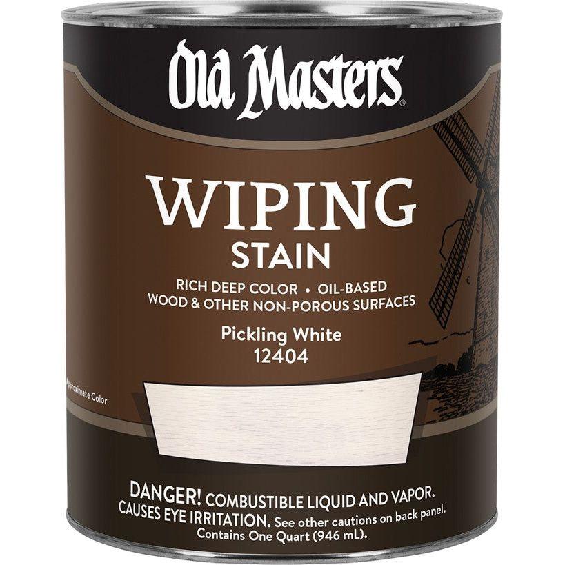 Old Masters 12404 1 Quart Pickling White Wiping Stain