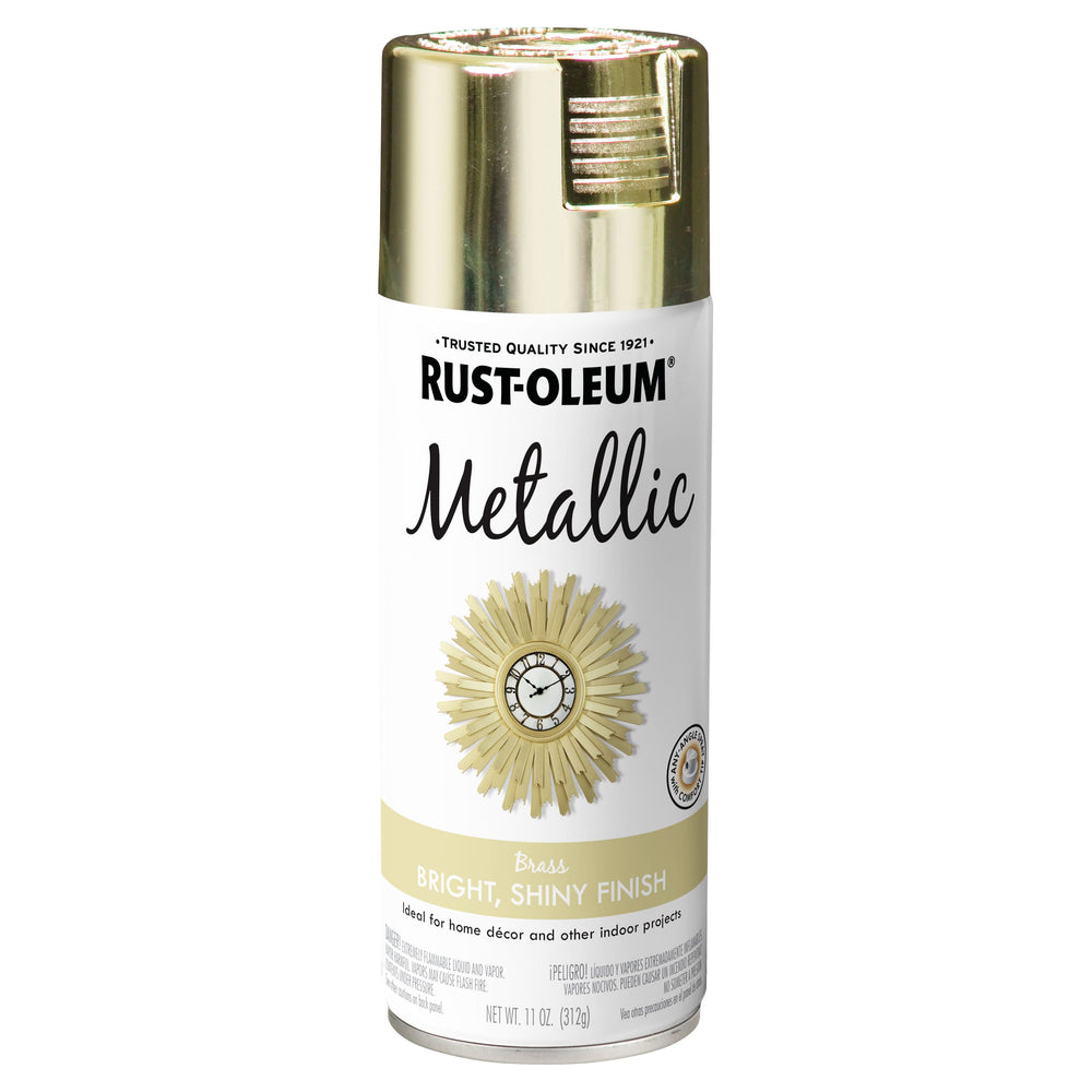Rust-Oleum 1936830 11 oz. Brass Specialty Metallic Spray
