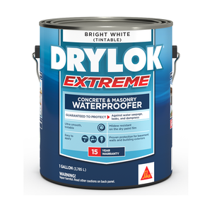 DRYLOK 28613 1 Gallon Bright White (Tintable) Extreme Concrete & Masonry Waterproofer