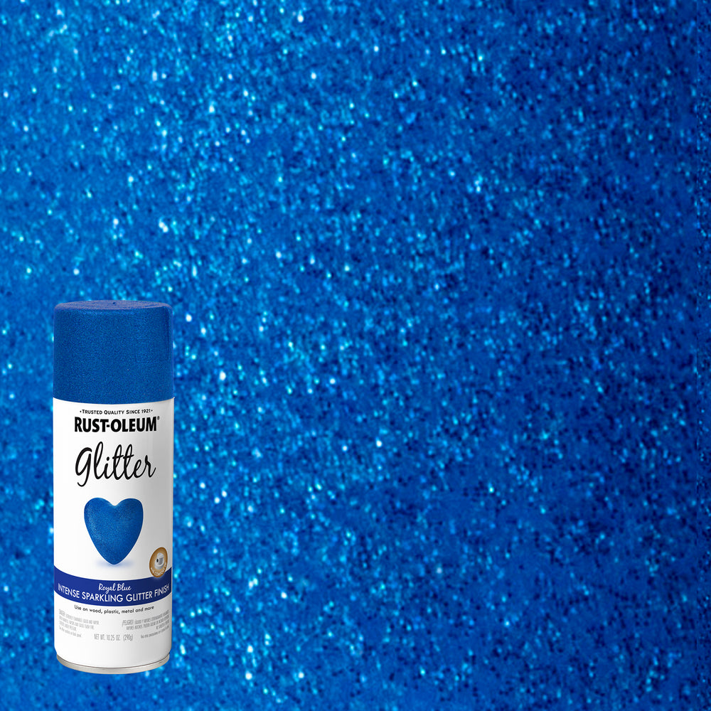Rust-Oleum 299425 10.25 oz. Royal Blue Specialty Glitter Spray